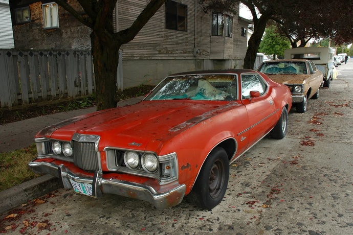 1973-Mercury-Cougar-XR7-XR-7-Coupe-Cleveland-Windsor-V8-Second-Generation-Coupe-Door-4