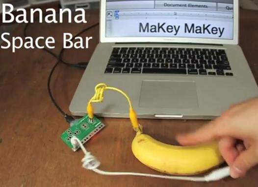 Бананы вместо клавиатуры
