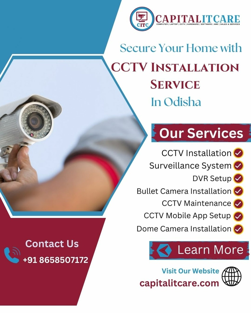 CCTV Installation Services in Odisha