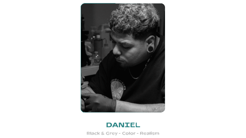 Black and Grey Tattoo Artist